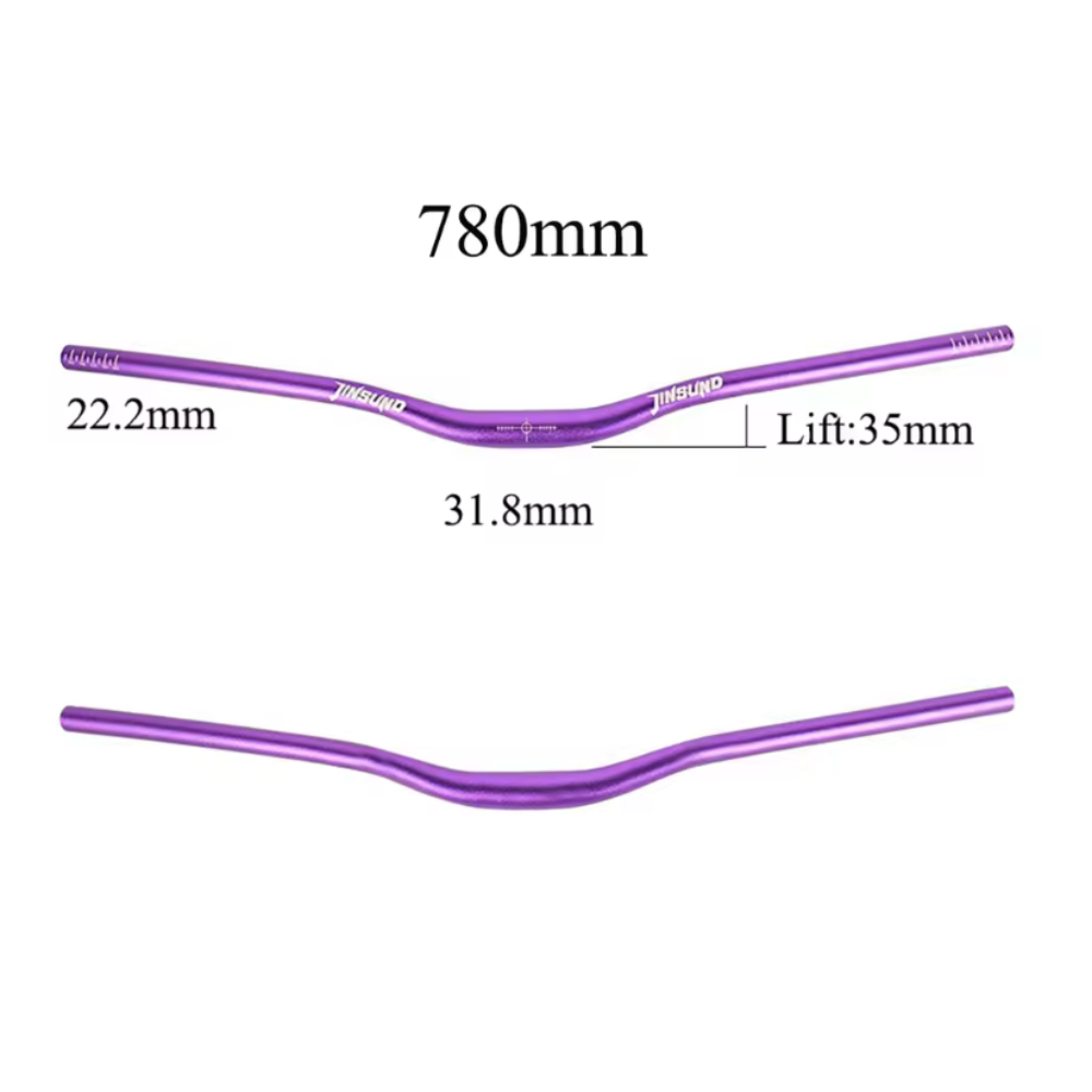 Tapered Aluminum Handlebars