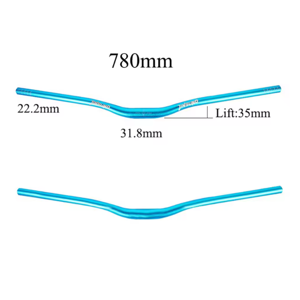 Tapered Aluminum Handlebars