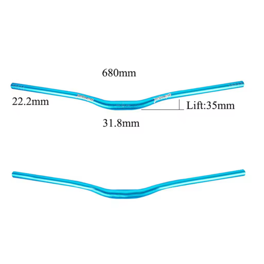 Tapered Aluminum Handlebars