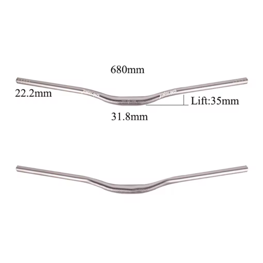 Tapered Aluminum Handlebars