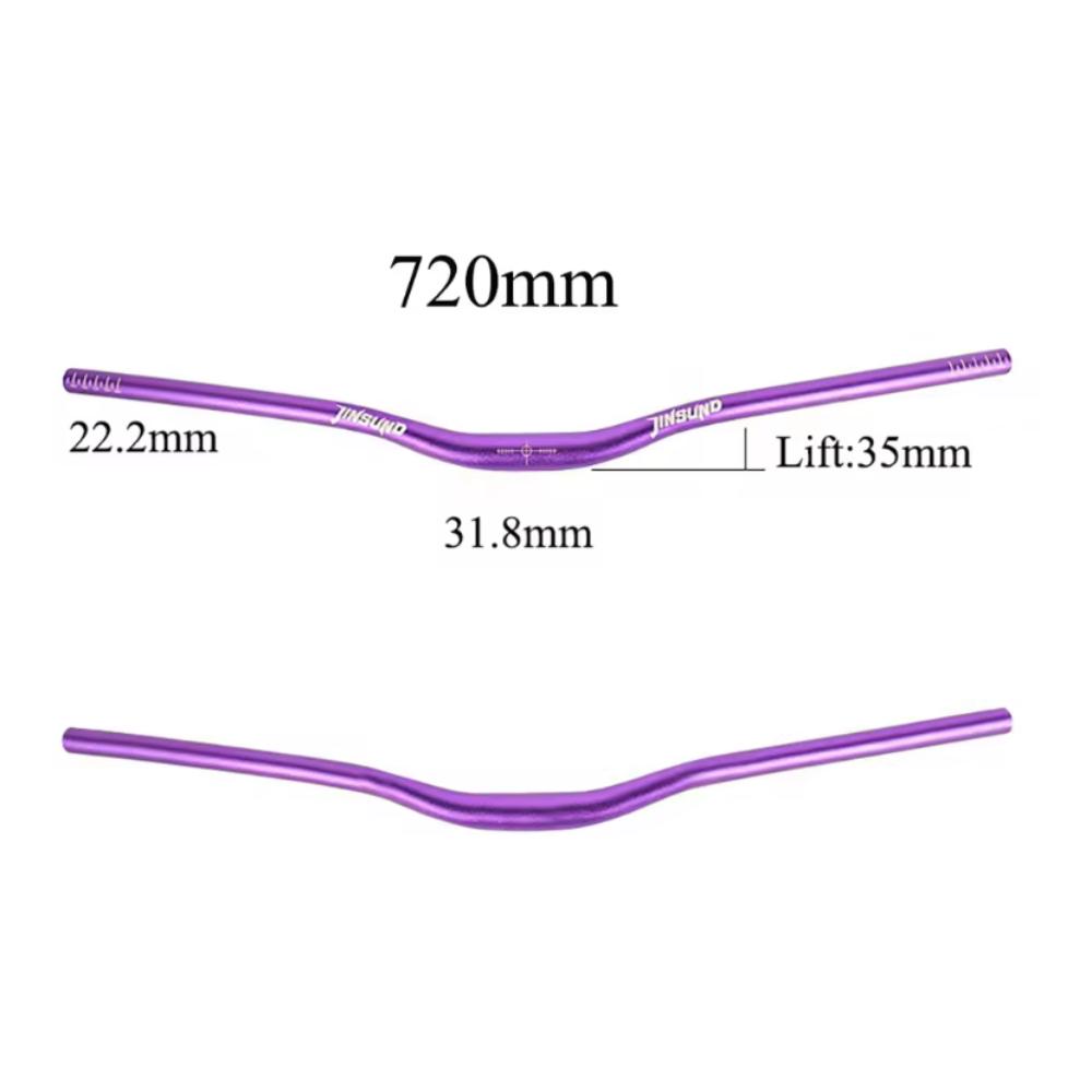Tapered Aluminum Handlebars