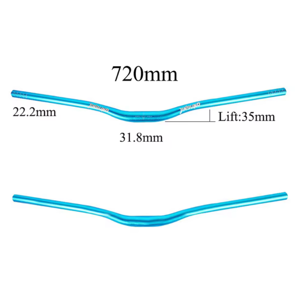 Tapered Aluminum Handlebars