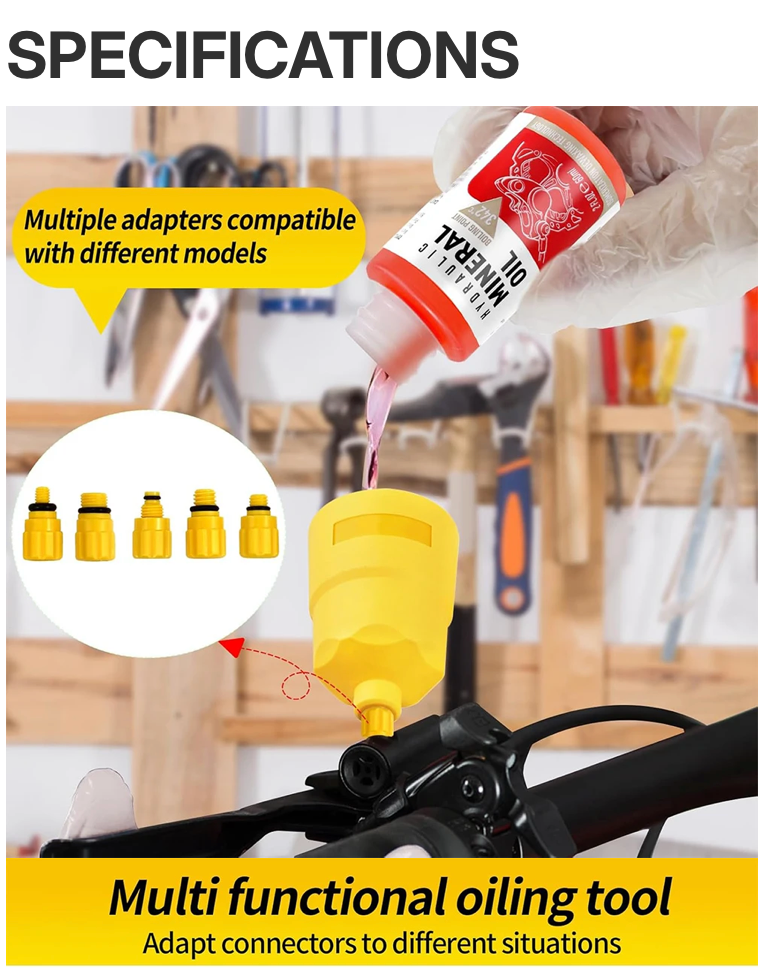 Brake Fluid Bleeding Kit