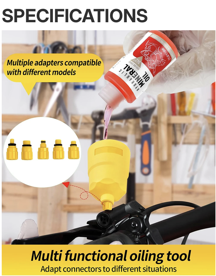 Brake Fluid Bleeding Kit