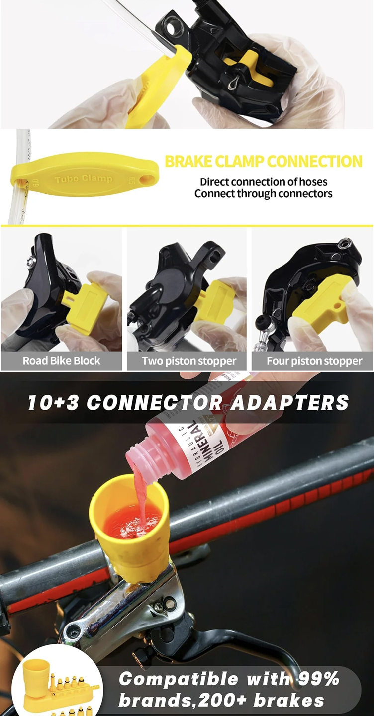 Brake Fluid Bleeding Kit