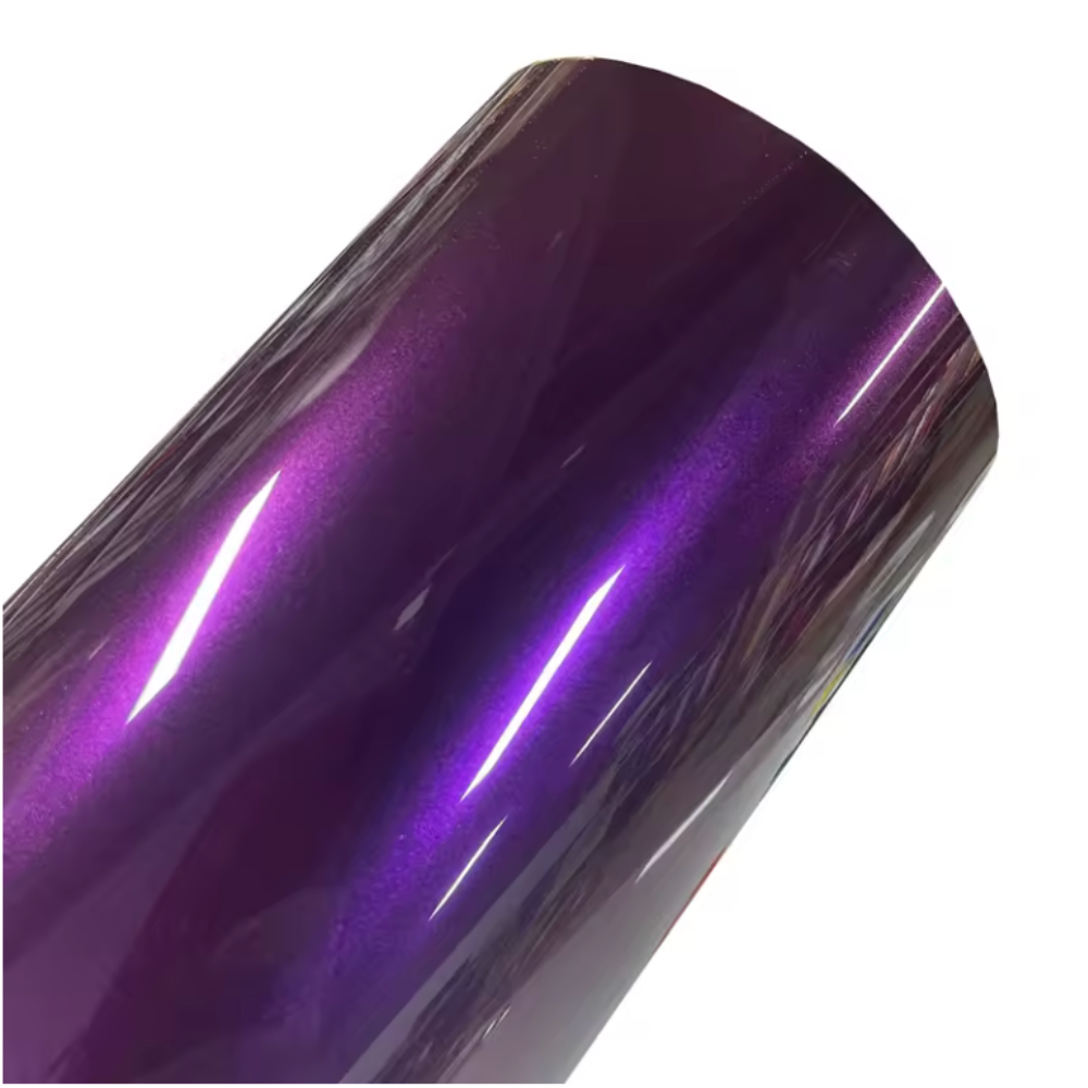 Purple Metallic Self-Adhesive Vinyl